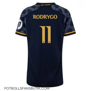 Real Madrid Rodrygo Goes #11 Replika Bortatröja Damer 2023-24 Kortärmad